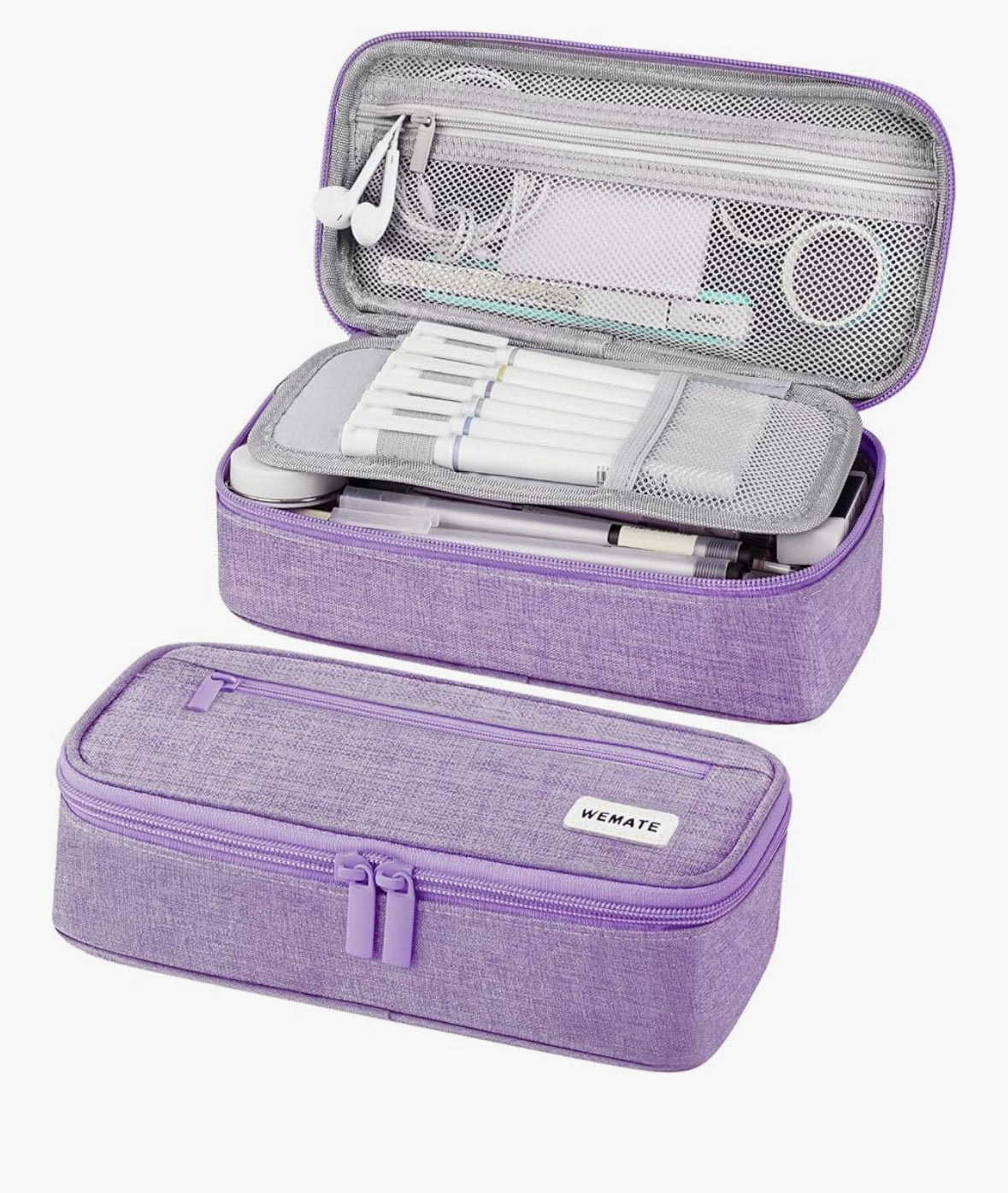 WEMATE Large Pencil Case