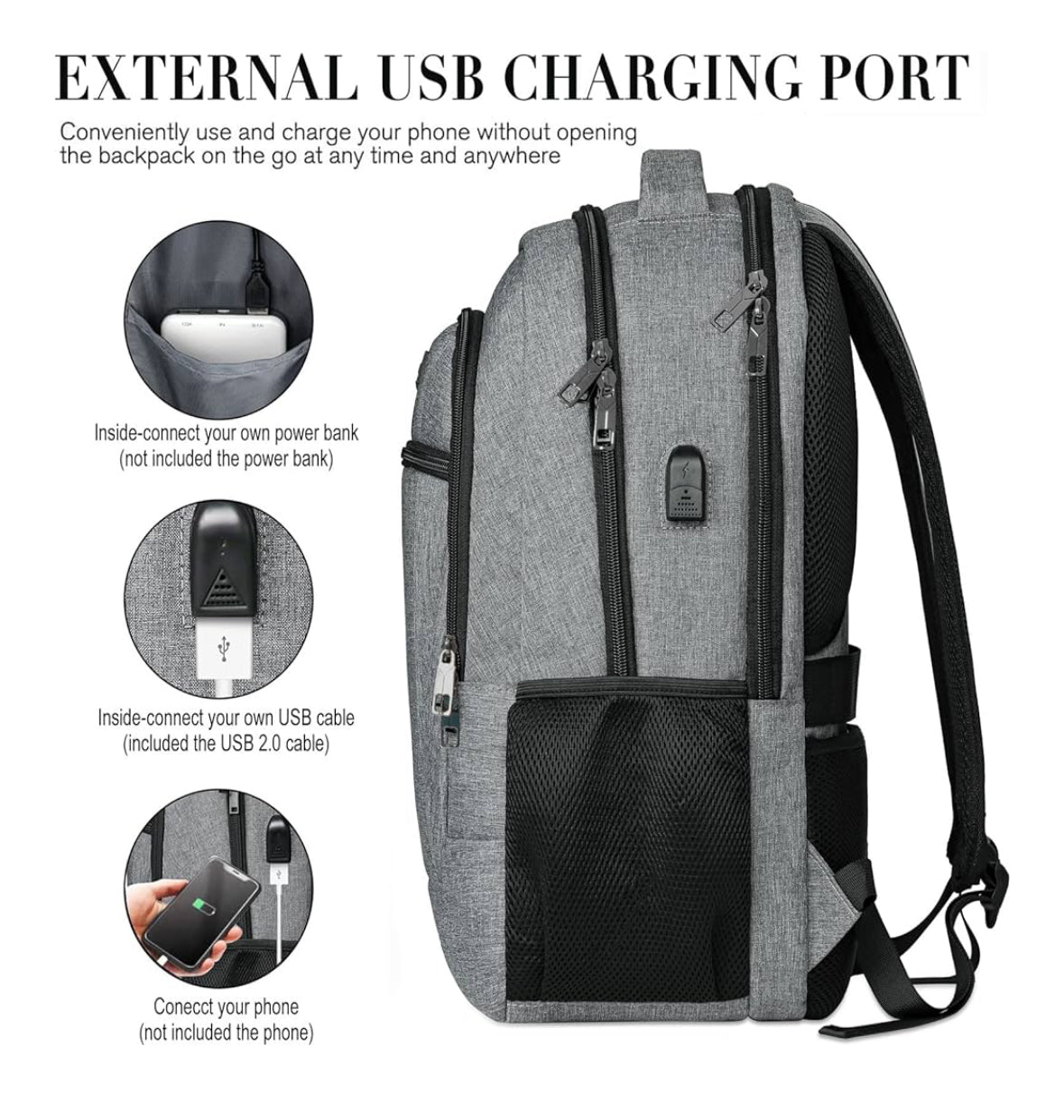 BIKROD Travel Laptop Backpack