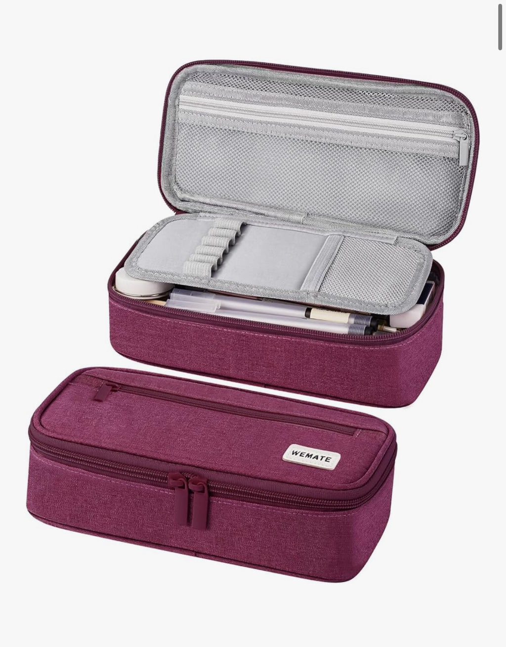 WEMATE Large Pencil Case