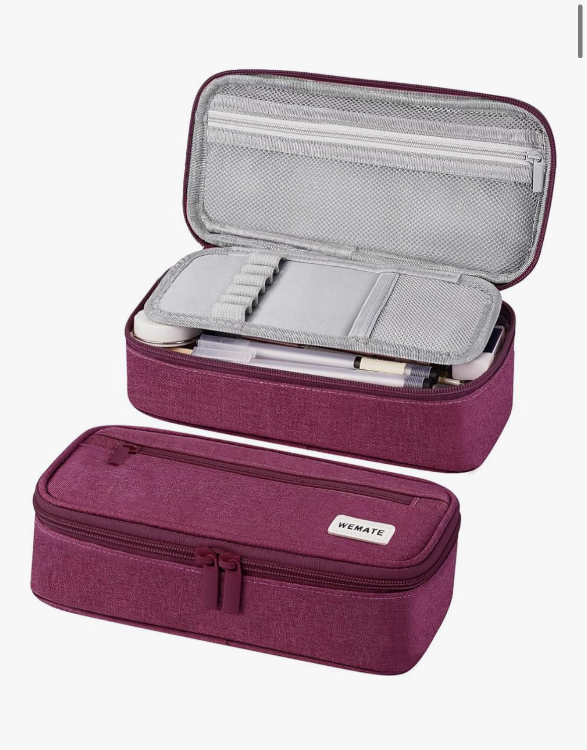 WEMATE Large Pencil Case
