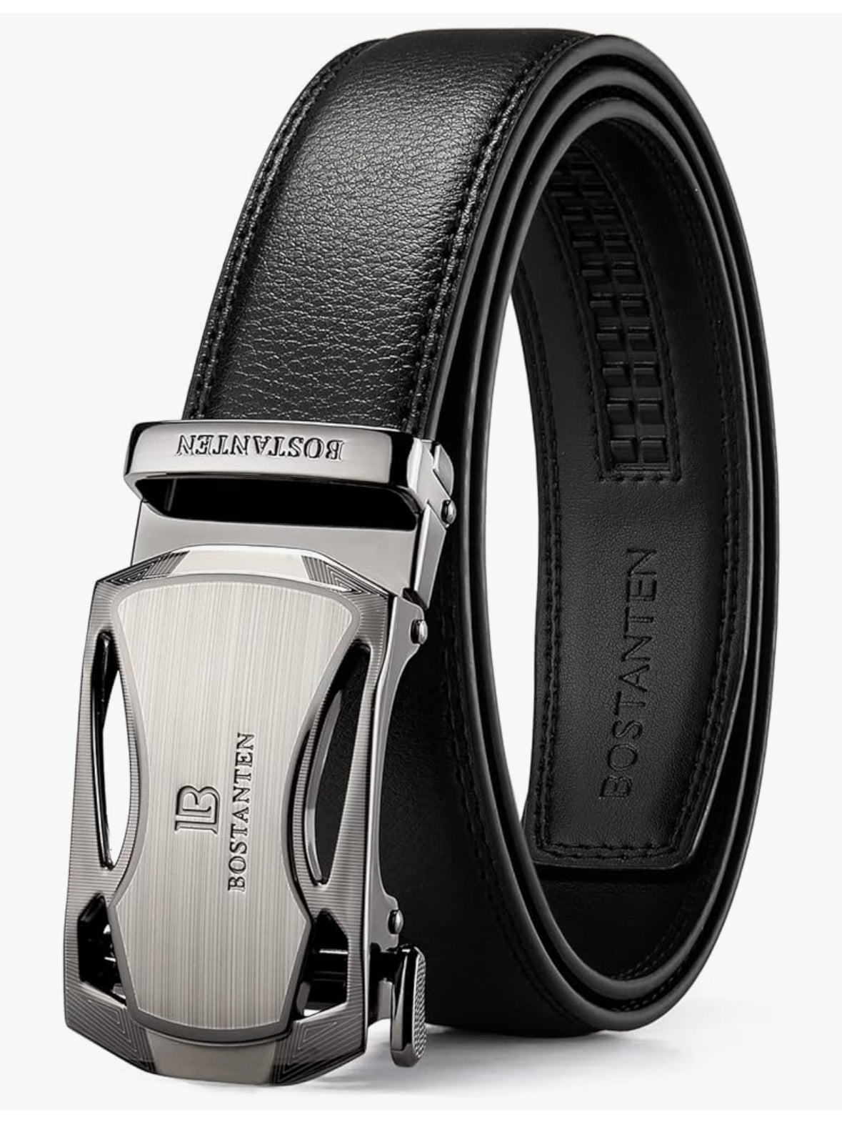 BOSTANTEN Men’s Leather Dress Belt
