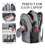 BIKROD Travel Laptop Backpack