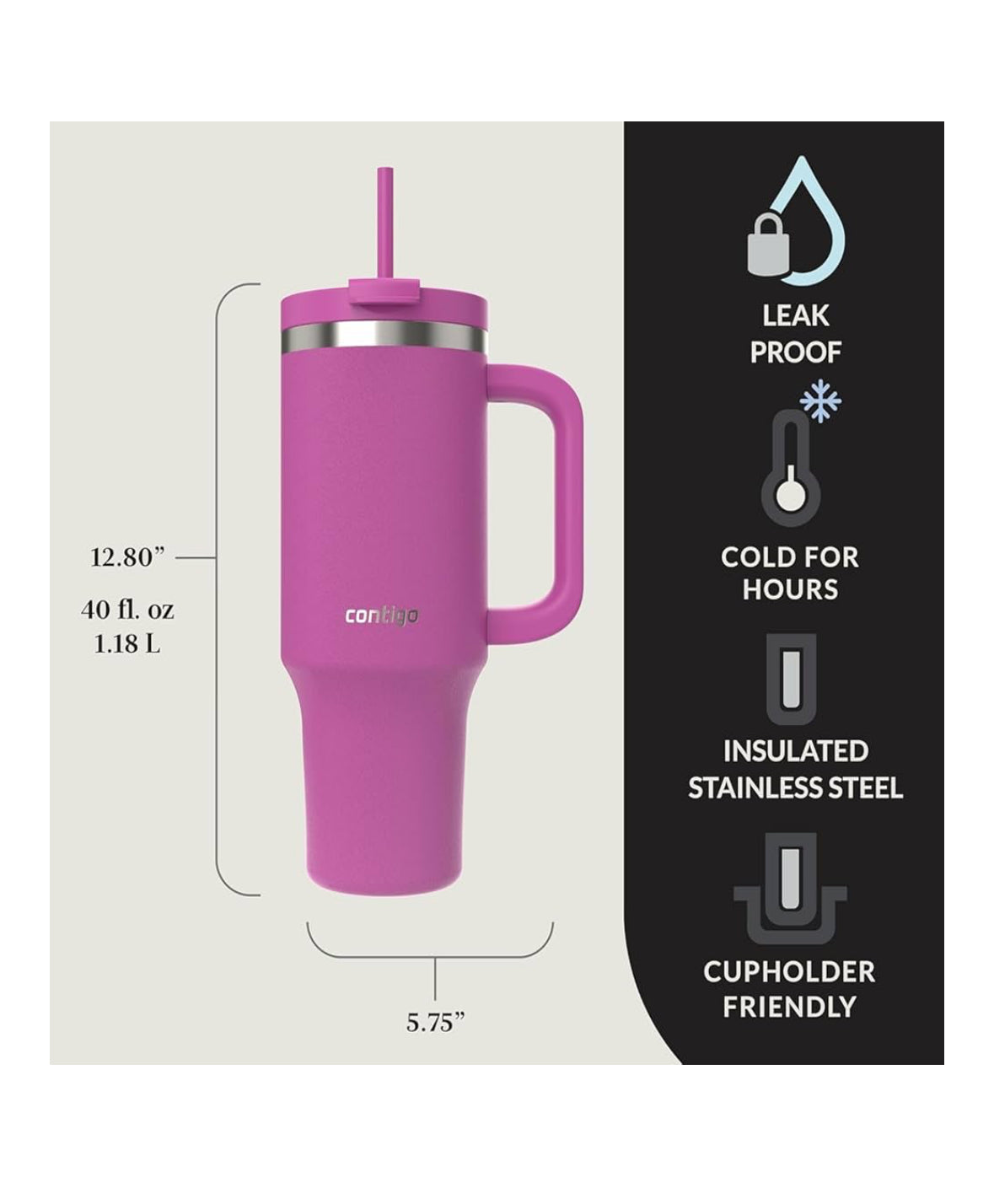 Contigo 40 oz Tumbler